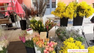 Le marché aux fleurs